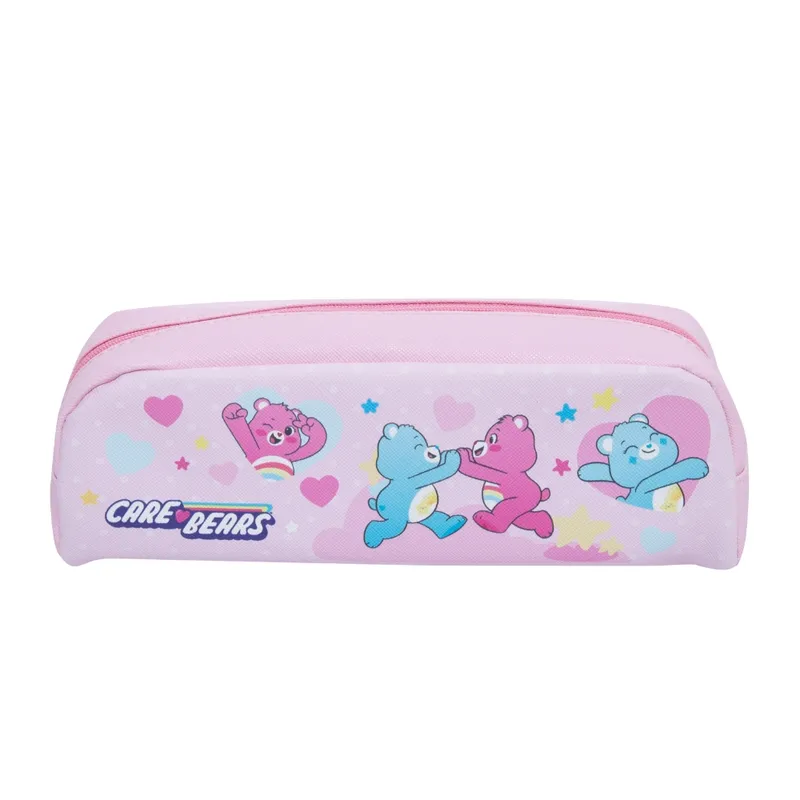 Master Art Care Bears มาสเตอร์อาร์ต แคร์แบร์ กระเป๋าดินสอ คละสี 1 ชิ้น กล่องดินสอผ้า เนื้อผ้า PU กันน้ำได้ ใช้สำหรับใส่อุปกรณ์เครื่องเขียน ลิขสิทธิแท้