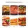 แผ่นซับน้ำมัน ที่ดูดซับความัน กระดาษซับมัน 20 ซม. 12 แผ่น  Food Grade 20ซม.