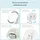 พัดลมตั้งโต๊ะ  หรือหนีบได้ 6 นิ้ว FX-005 เงียบ ลมแรง มีไฟกลางคืน